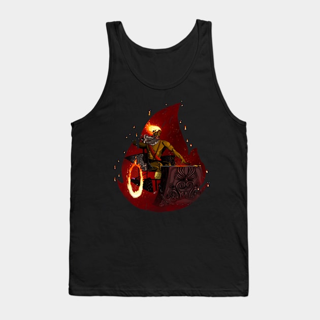 God of Fire Tank Top by Sketches by Saron